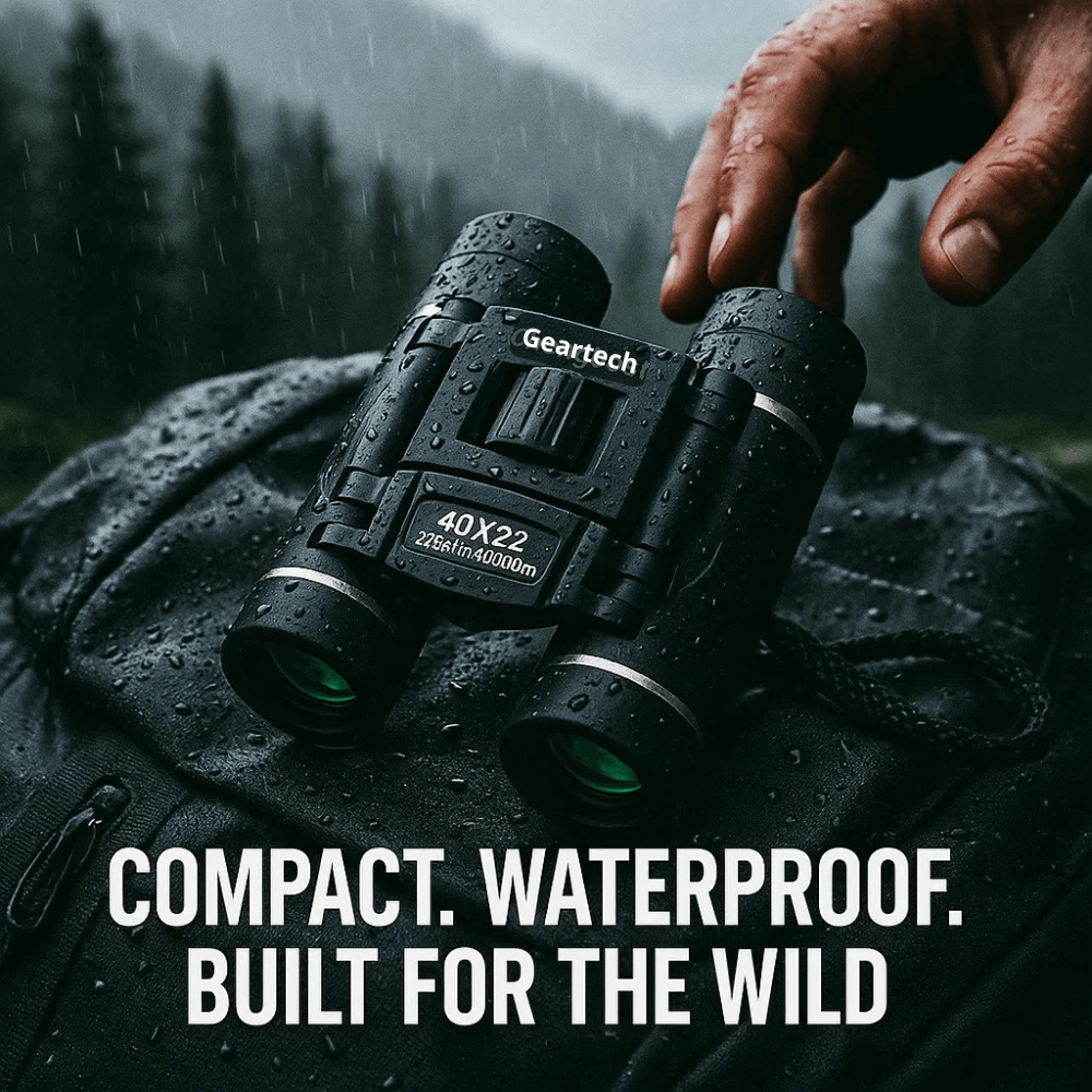Pocket Folding Binoculars 40x22 For Birdwatching And Travel