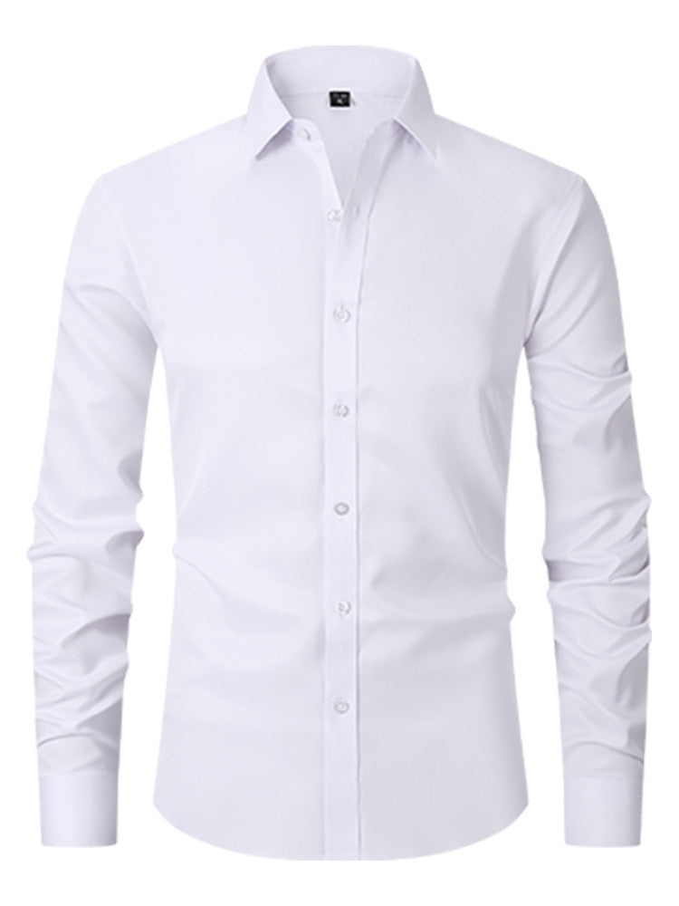 Men's Slim Fit Stretch Dress Shirt | Ka-mostore