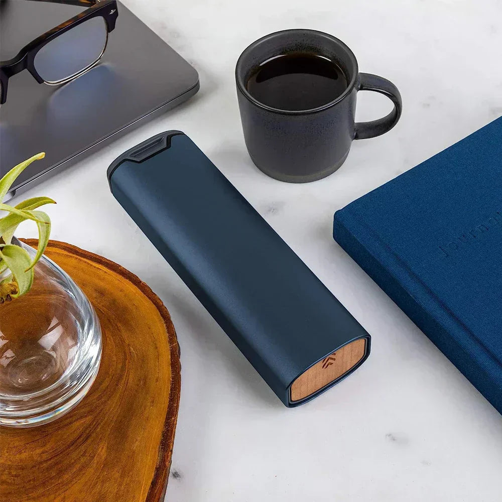 Weekly Pill Organizer - Aluminum & Wood Design | Ka-mostore