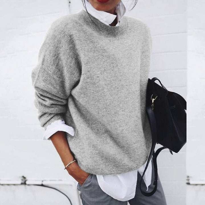 Cozy Essential Knit Sweater | Ka-mostore