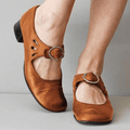 Classic Buckle Strap Comfort Flats | Ka-mostore