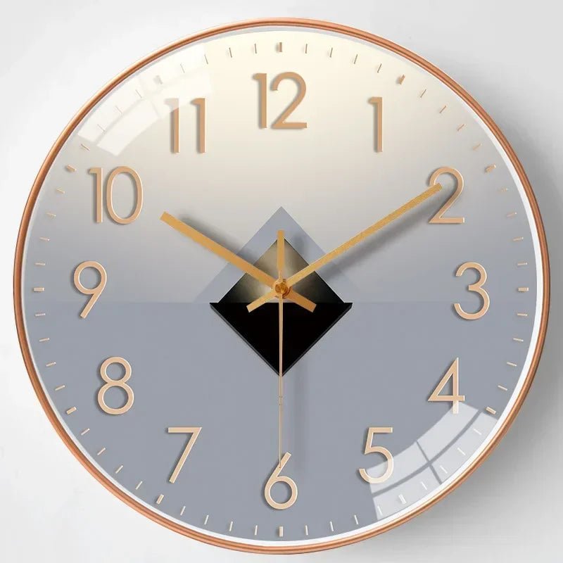 TICKLESS – Quiet wall clock with modern face and refined look | Ka-mostore