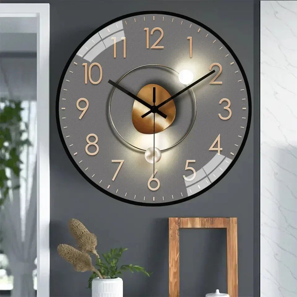 TICKLESS – Quiet wall clock with modern face and refined look | Ka-mostore