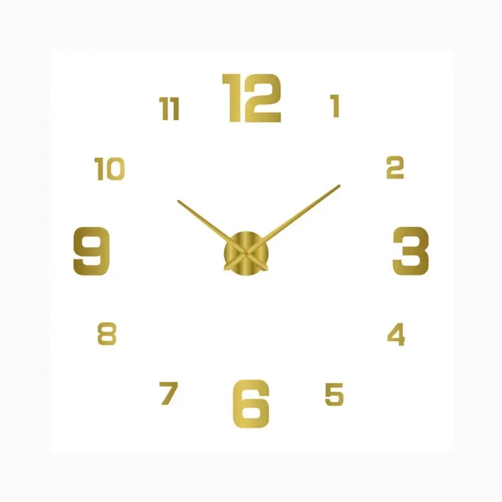 TICKLESS – Quiet wall clock with modern face and refined look | Ka-mostore