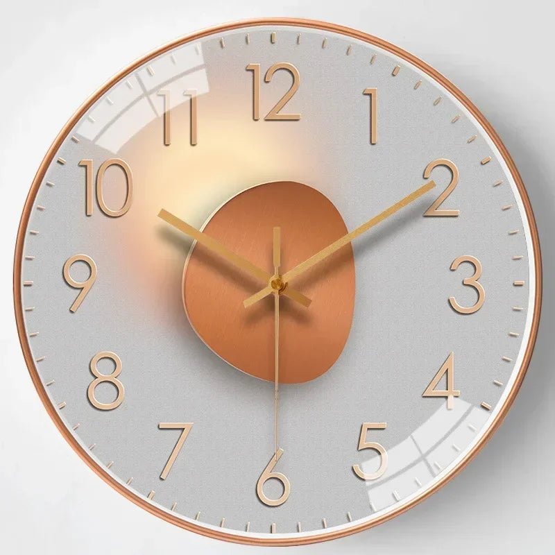 TICKLESS – Quiet wall clock with modern face and refined look | Ka-mostore