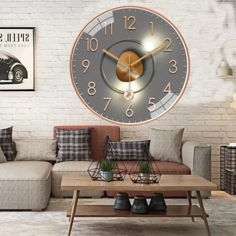 TICKLESS – Quiet wall clock with modern face and refined look | Ka-mostore