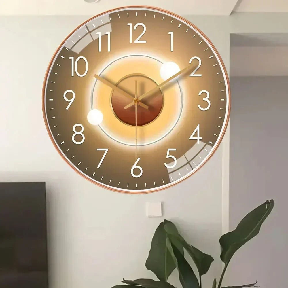 TICKLESS – Quiet wall clock with modern face and refined look | Ka-mostore