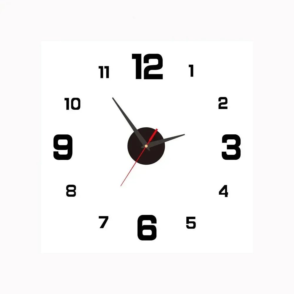 TICKLESS – Quiet wall clock with modern face and refined look | Ka-mostore