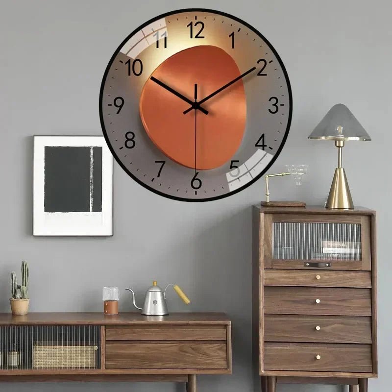 TICKLESS – Quiet wall clock with modern face and refined look | Ka-mostore