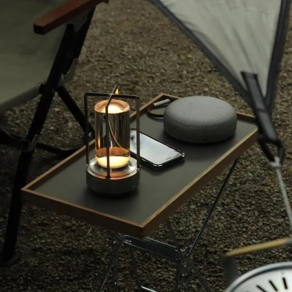 Lámpara de mesa LED recargable NordicLicht — Lámpara inalámbrica con iluminación ajustable