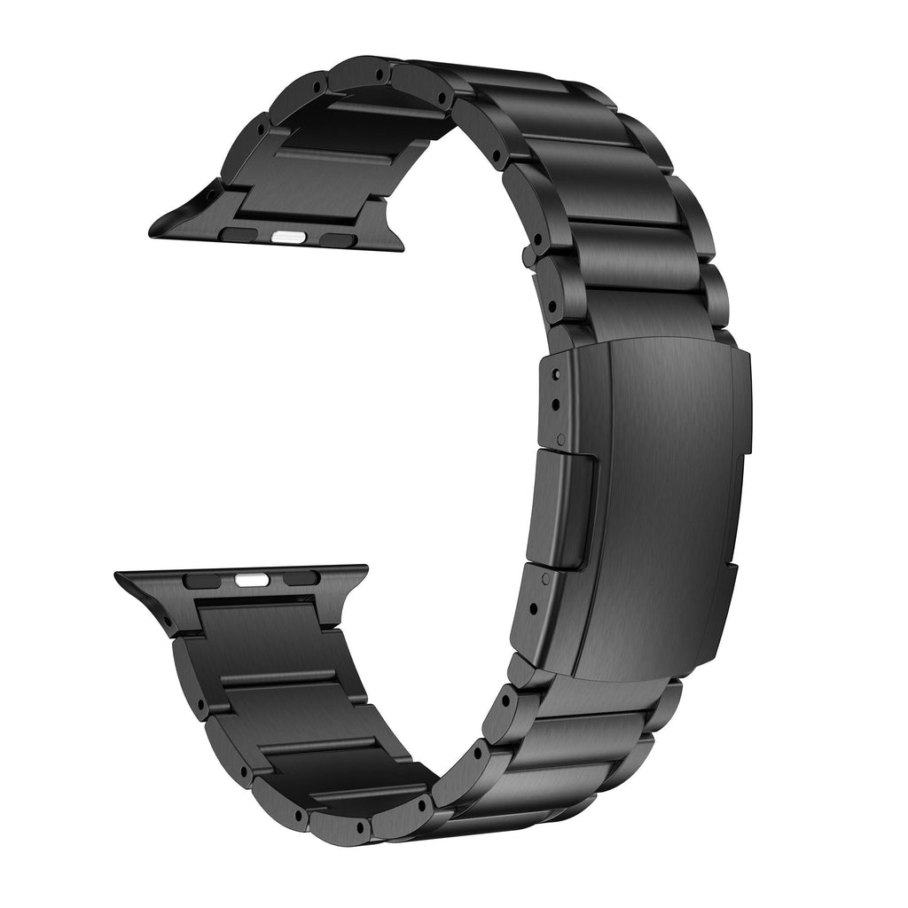 Tytanowy pasek do Apple Watch w czarnym wykończeniu