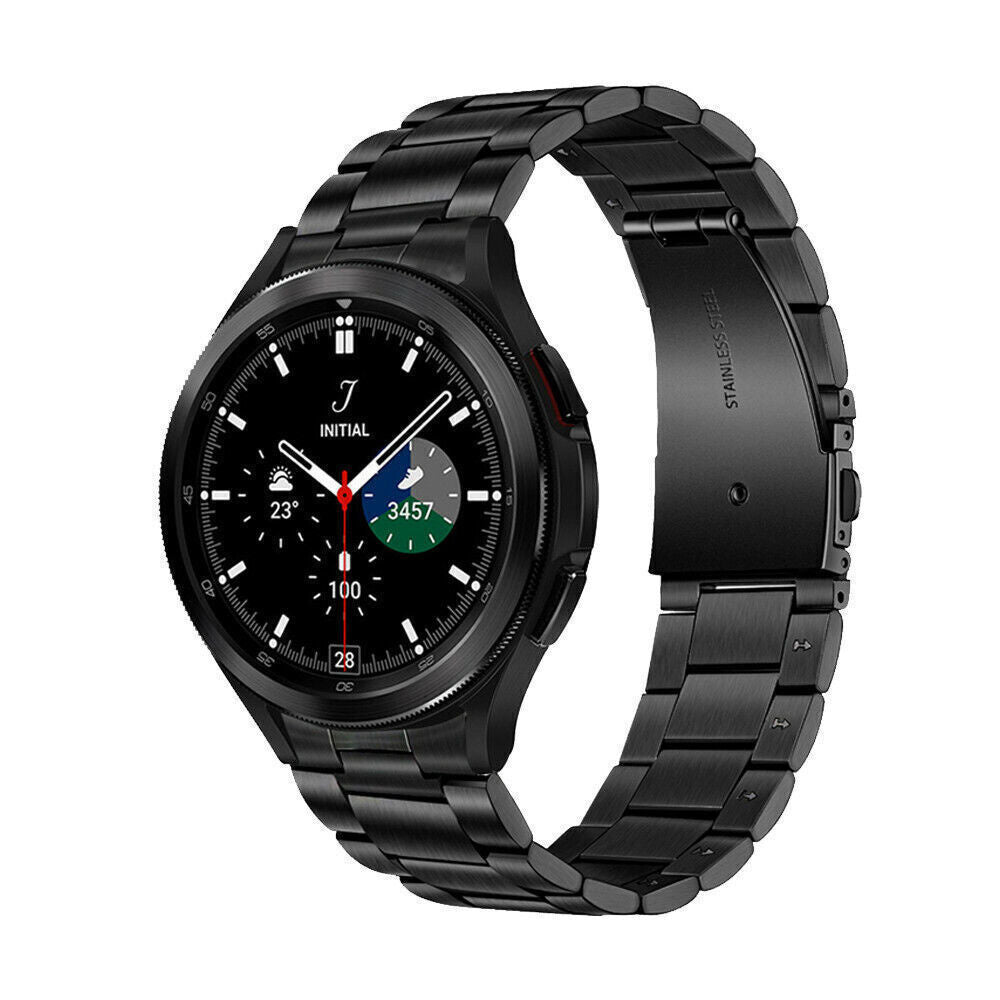Samsung Galaxy Watch 4 Classic Strap — 46mm Black Titanium Bracelet