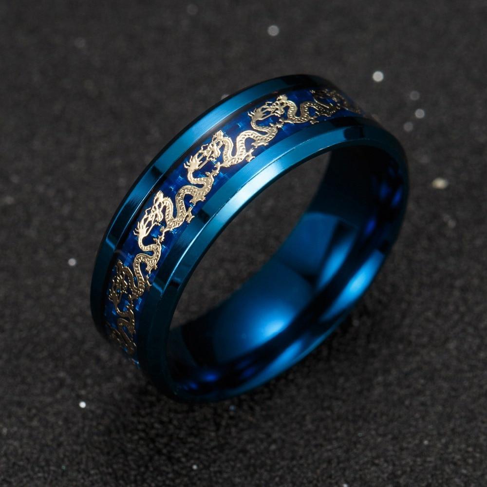 Steel Dragon Band Ring | Ka-mostore