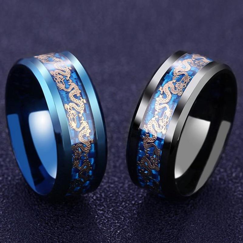 Steel Dragon Band Ring | Ka-mostore