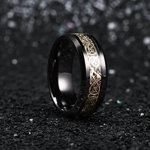 Steel Dragon Band Ring | Ka-mostore