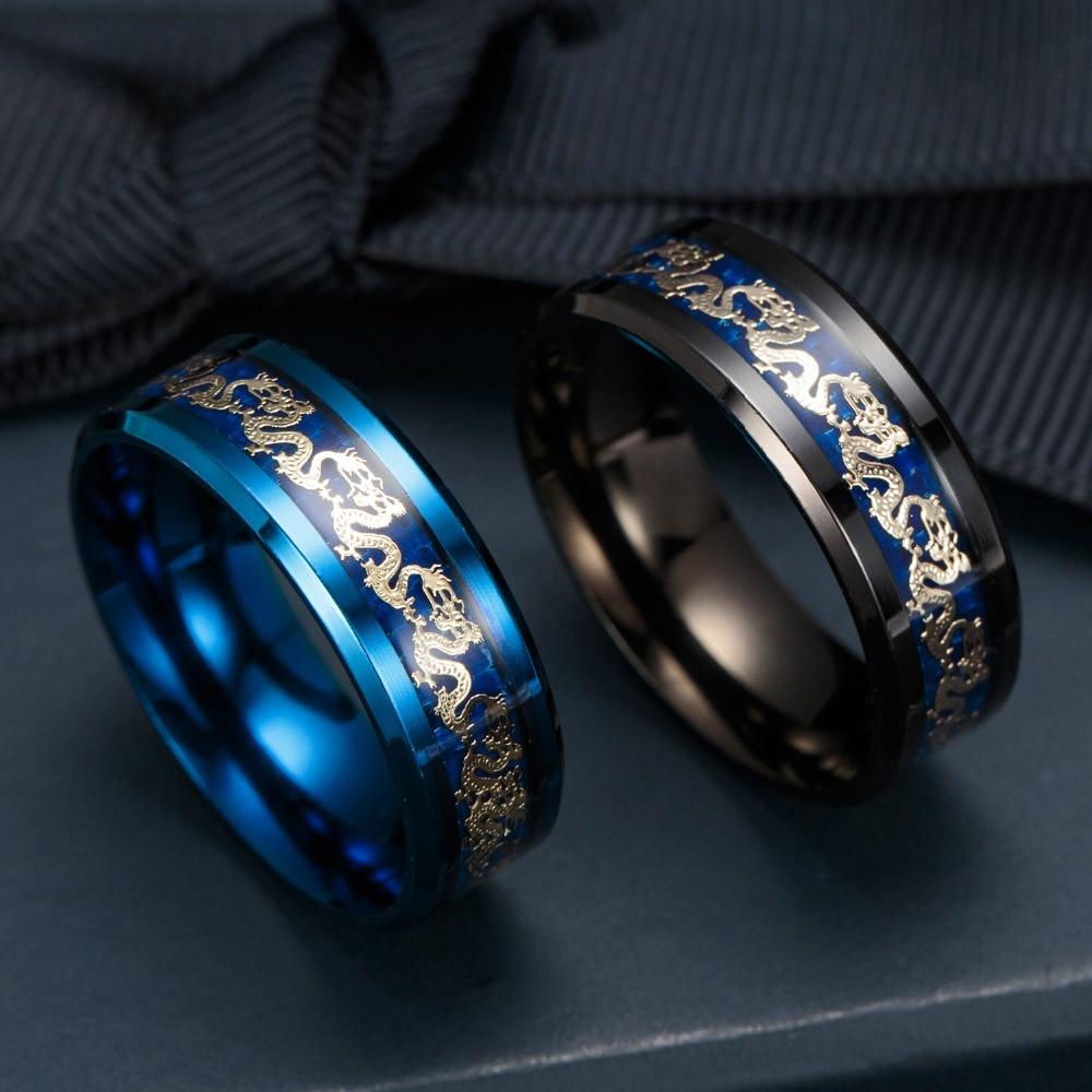 Steel Dragon Band Ring | Ka-mostore