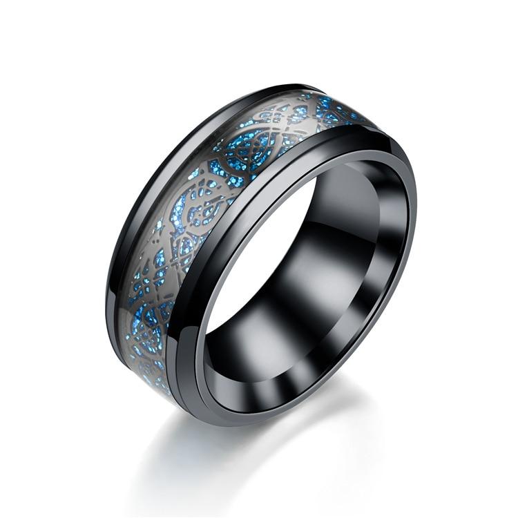 Steel Dragon Band Ring | Ka-mostore
