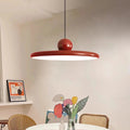Lyrene Pendant Light In Cream Glass Finish With Nordic LED For Modern Living Rooms And Home Offices