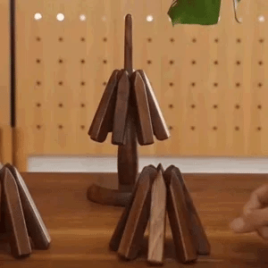 HolzKunst Ξύλινη βάση για ζεστά σκεύη — Προστασία από θερμότητα και υγρασία