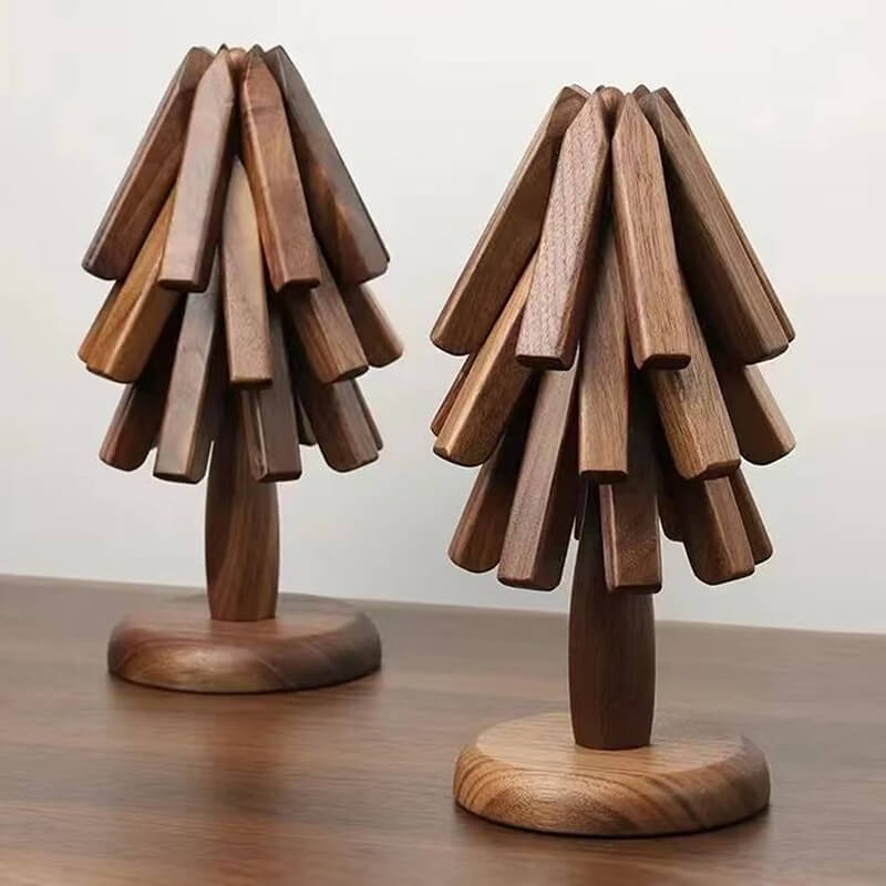 HolzKunst Ξύλινη βάση για ζεστά σκεύη — Προστασία από θερμότητα και υγρασία