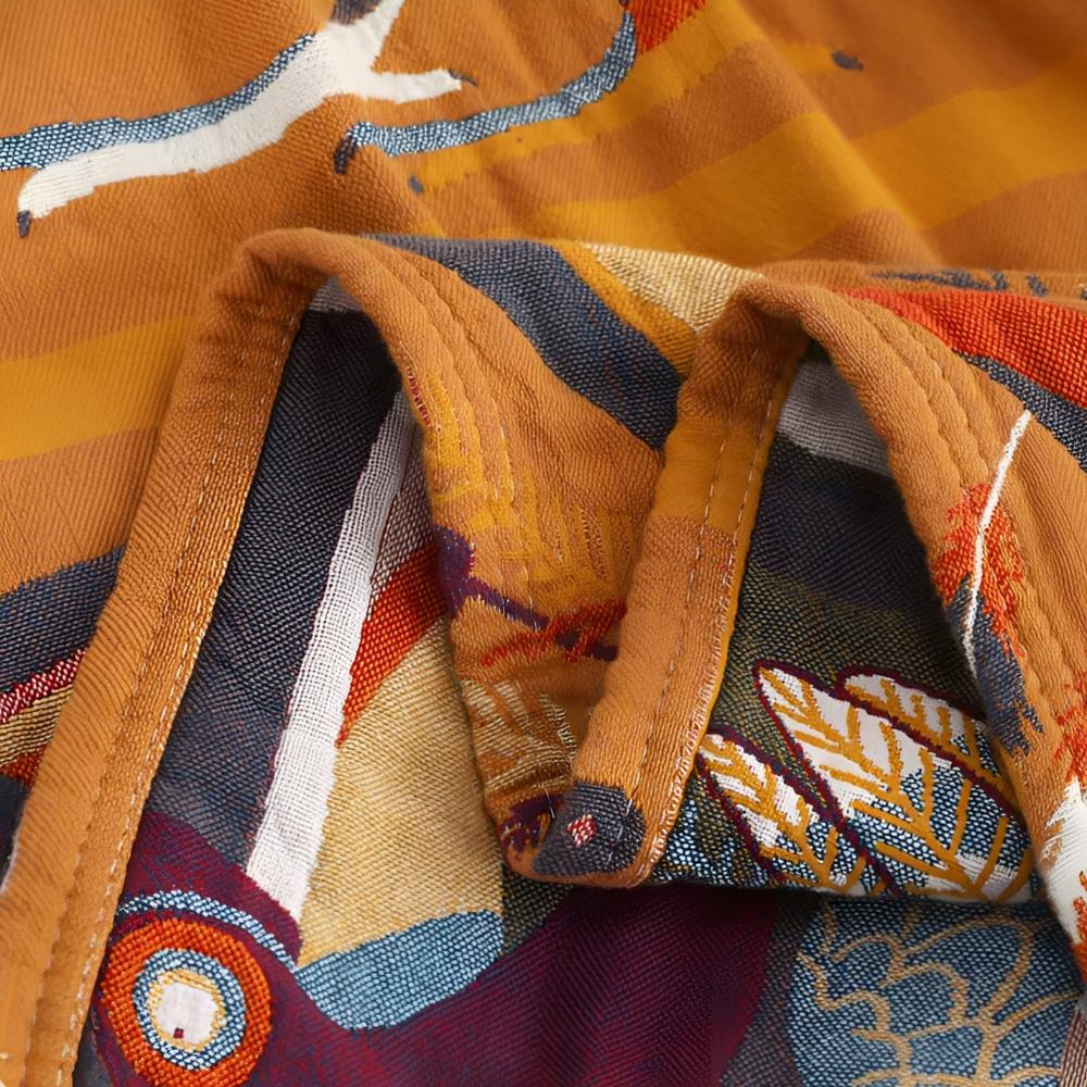 Toucan Bird Cotton Throw | Ka-mostore
