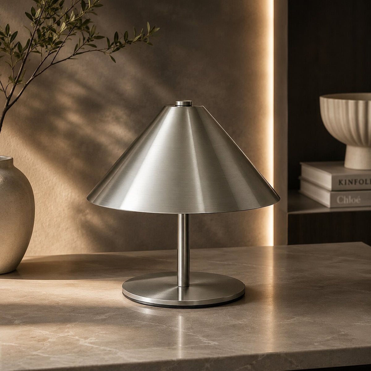 Stolní lampa Berührschein s dotykovým ovládáním a nastavitelným jasem