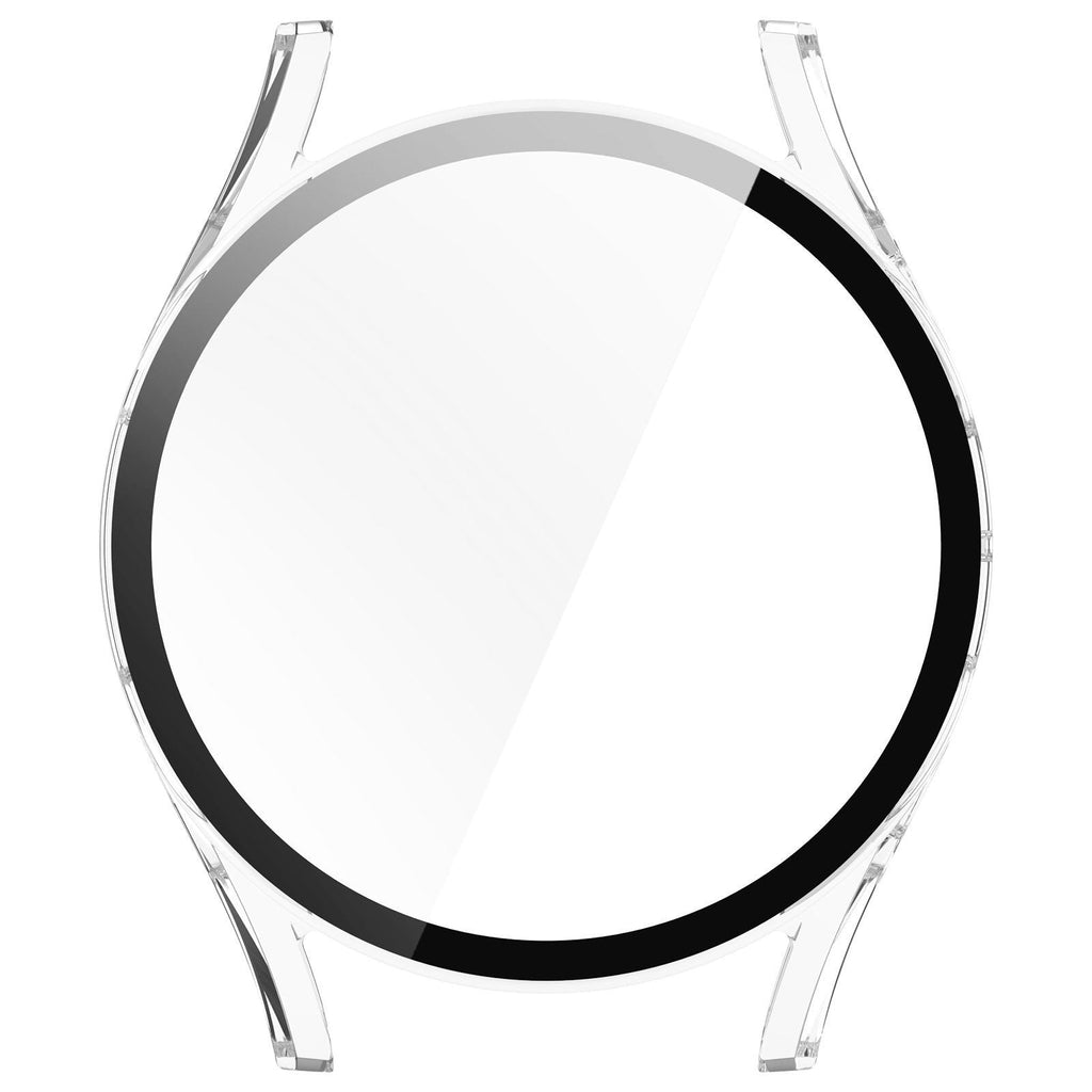 Samsung Galaxy Watch 7 40mm Transparent Hard Case — Protective Shell Including Glass