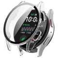 Samsung Galaxy Watch 7 40mm Transparent Hard Case — Protective Shell Including Glass