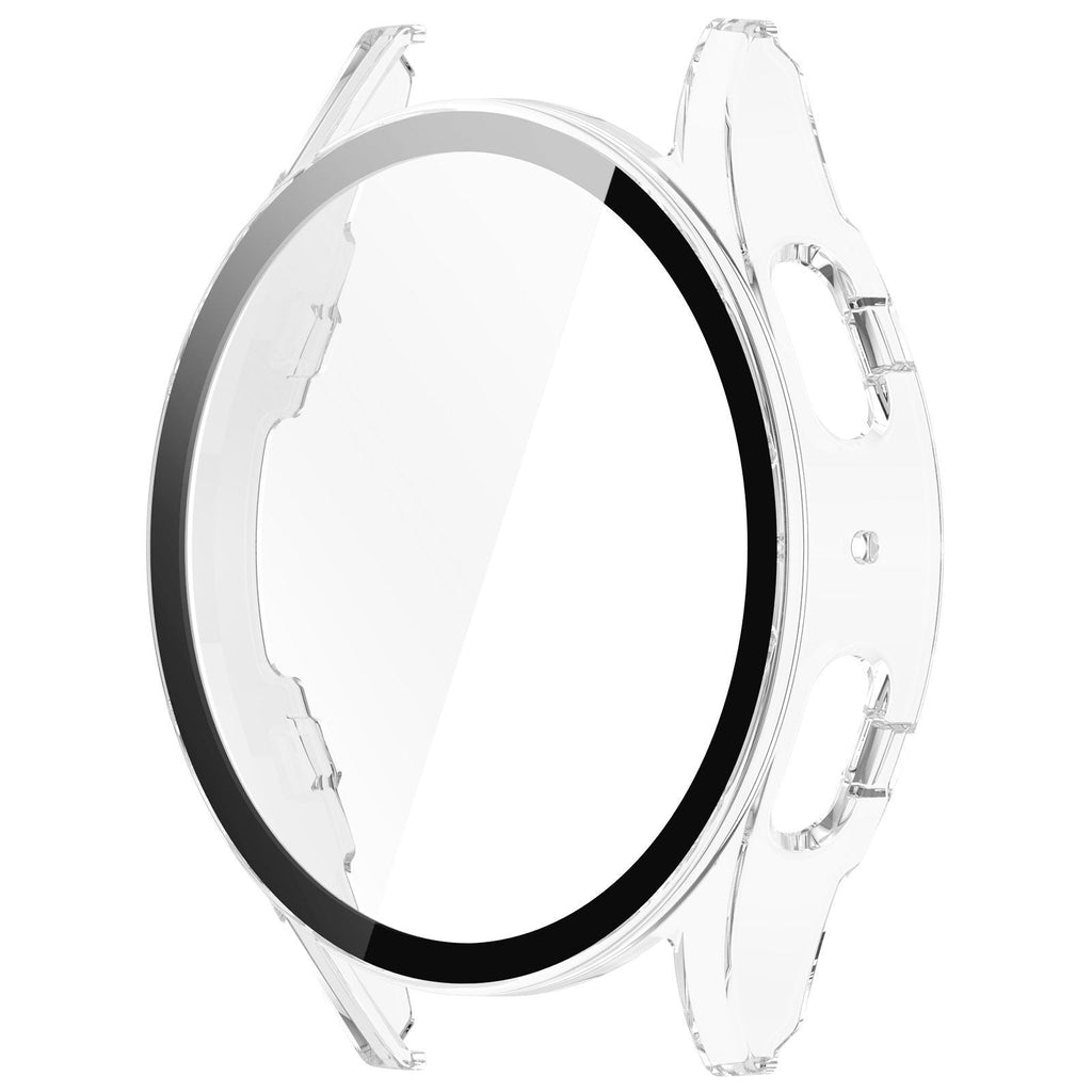 Samsung Galaxy Watch 7 40mm Transparent Hard Case — Protective Shell Including Glass