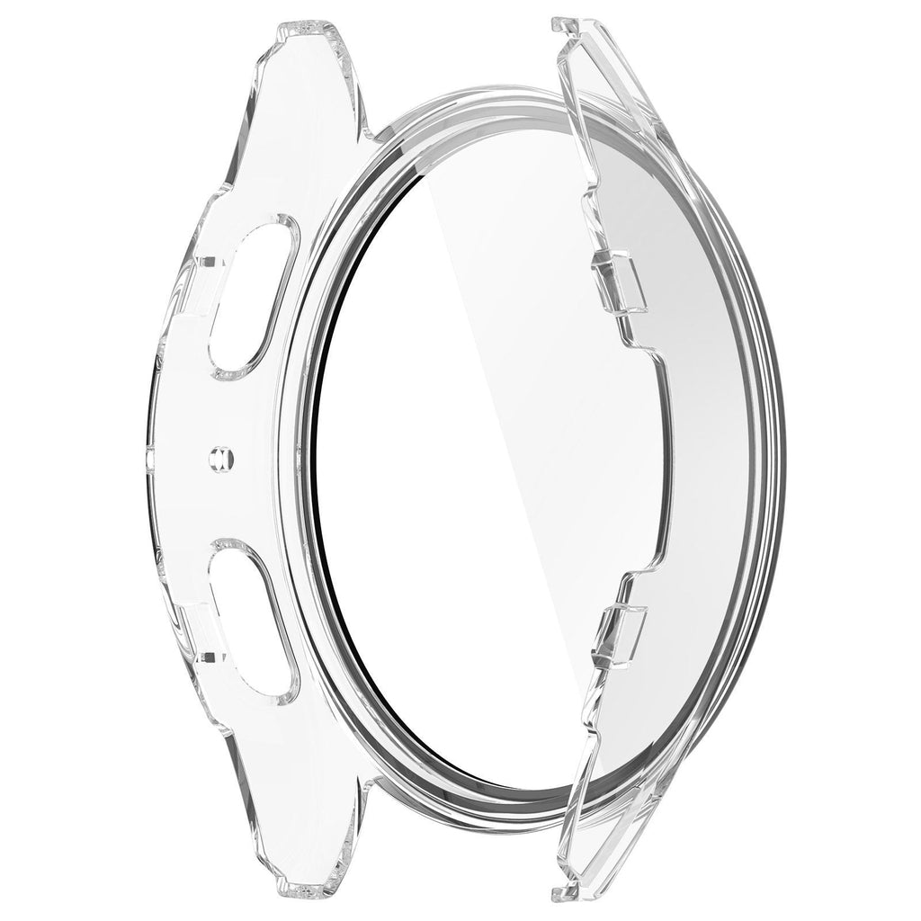 Samsung Galaxy Watch 7 40mm Transparent Hard Case — Protective Shell Including Glass