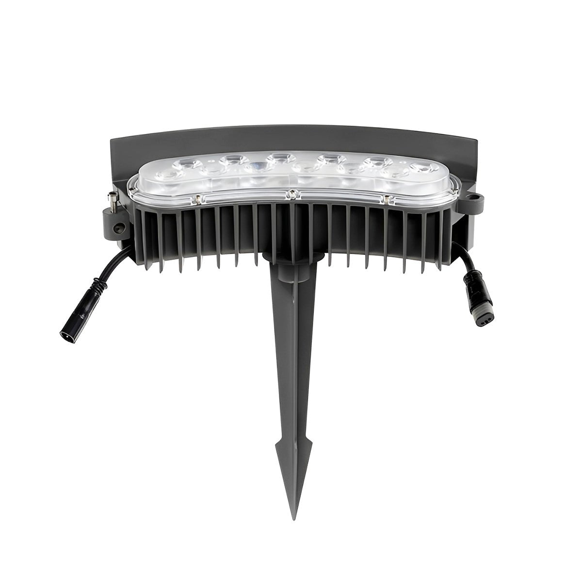 Garden Spot LED Arch Spotlight With Ground Spike, 12W, RGB Warm White, IP65