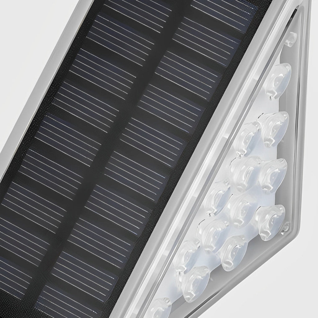 Solar Outdoor Stair Light With Motion Sensor ABS IP65 Warm White 3000K