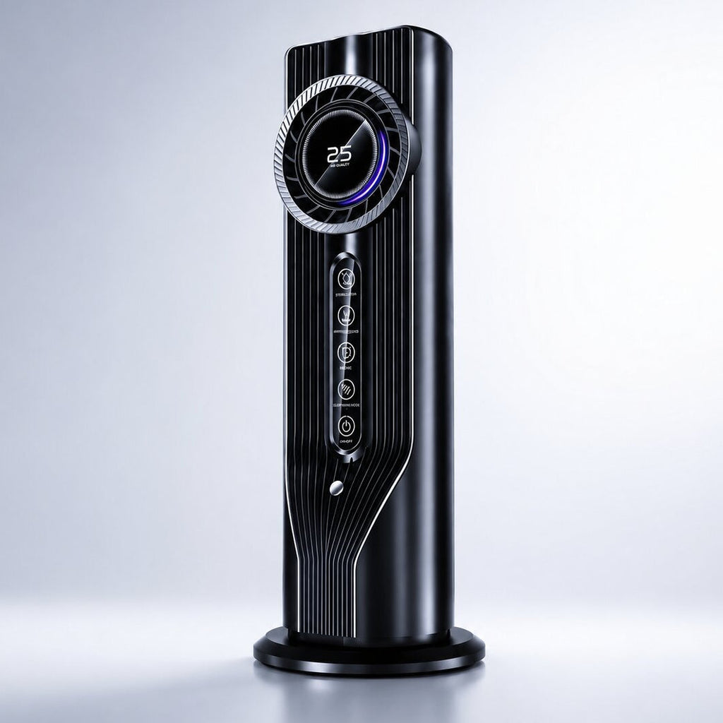 Nebelturm USB-s toronyventilátor párásítóval — 6 fokozat, 6 órás időzítő, párásító funkció