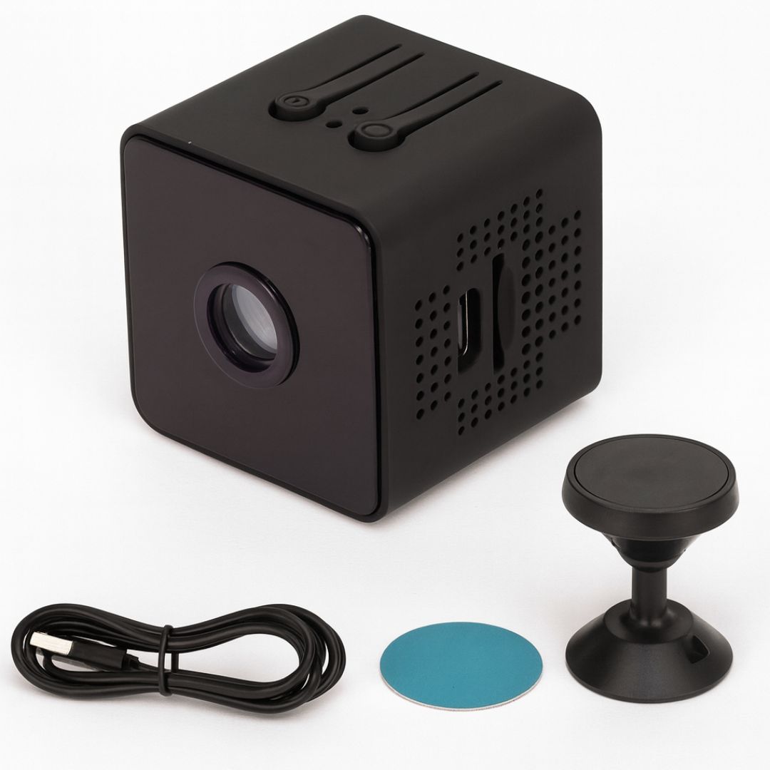 MiniWächter Videocamera di sicurezza wireless mini — Monitoraggio video in diretta tramite Wi-Fi