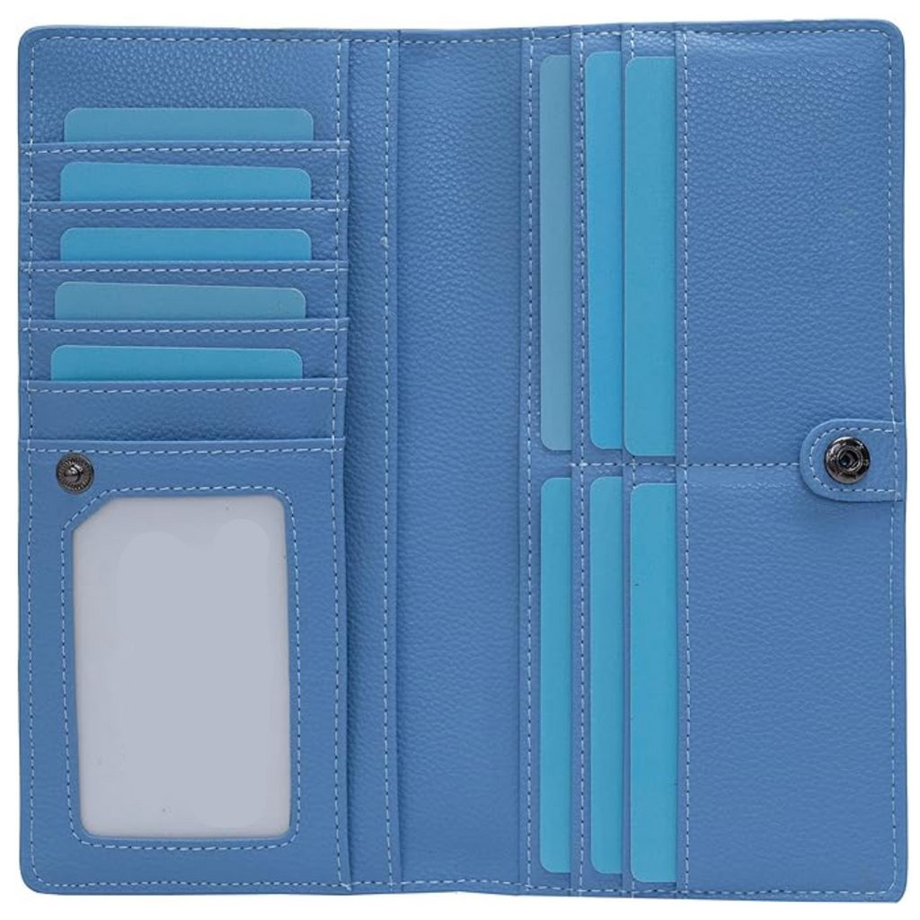 Slim Leather Cardcase With RFID Shield, Ultra-Thin Wallet