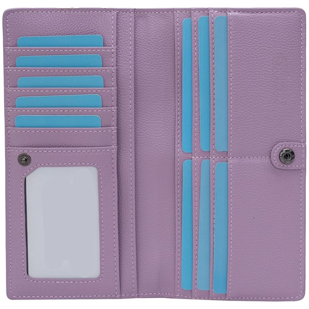 Slim Leather Cardcase With RFID Shield, Ultra-Thin Wallet