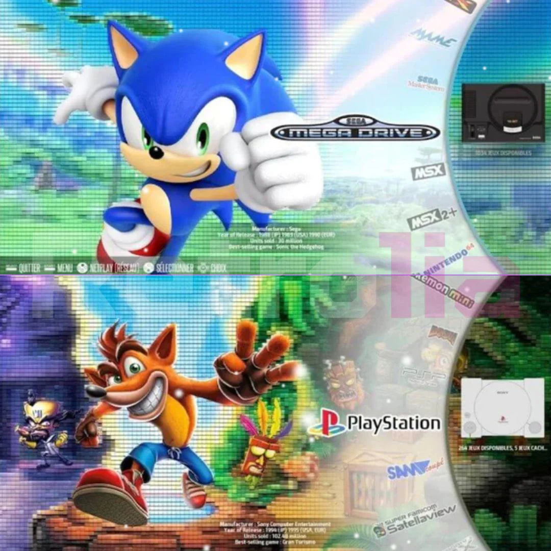 Vanta Retro Console 64GB With 2 Controllers - 20K+ Games | Ka-mostore