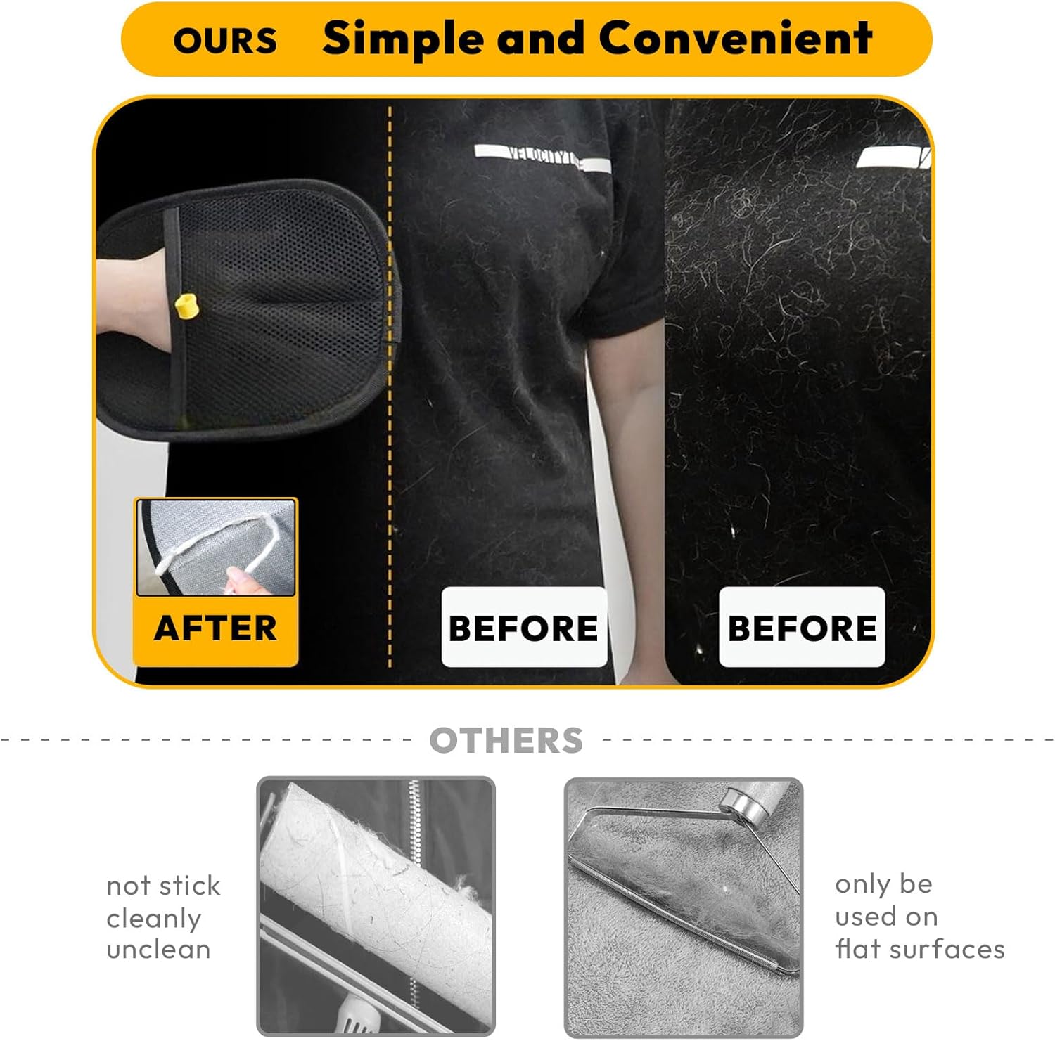 VeLuxer HairAway Gloves — Effortless Pet Hair Control That Makes Your Home Shine | Ka-mostore