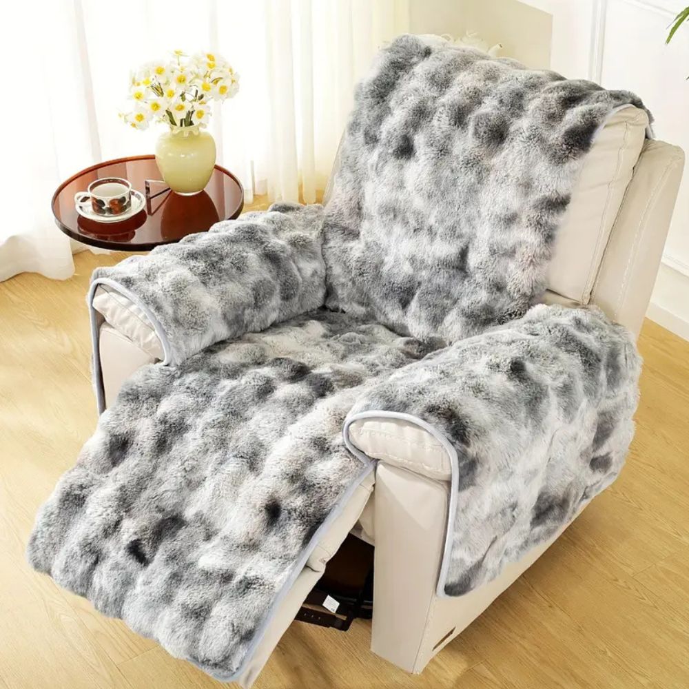 Plush Velvet Sofa Protector for Recliners | Ka-mostore