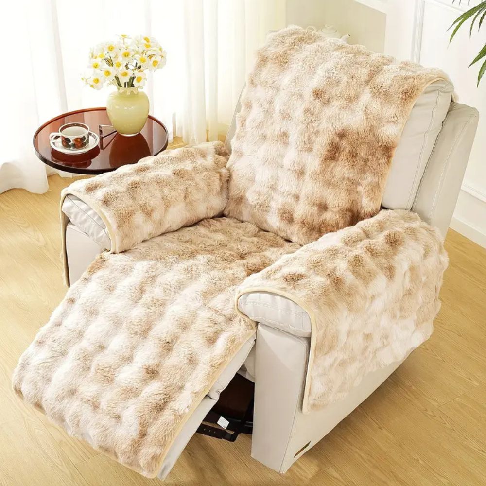 Plush Velvet Sofa Protector for Recliners | Ka-mostore