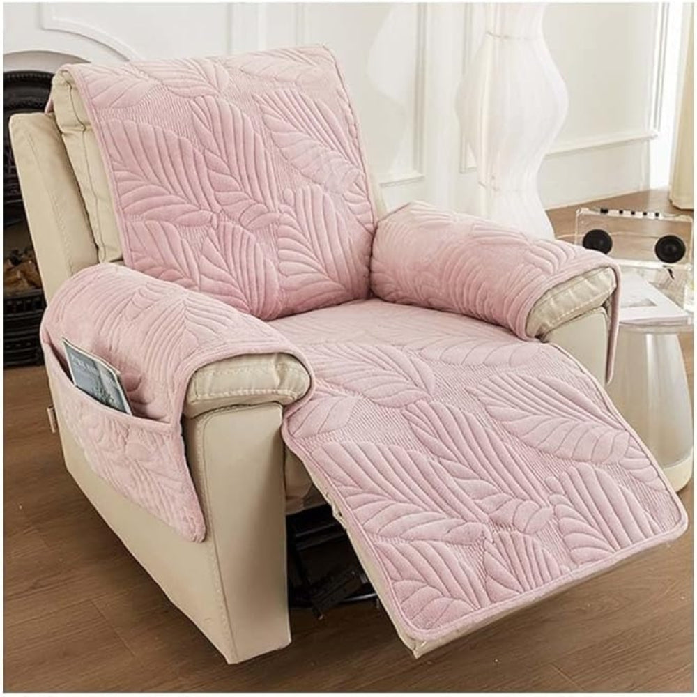 Verdant Leaf Pattern Recliner Cover | Ka-mostore