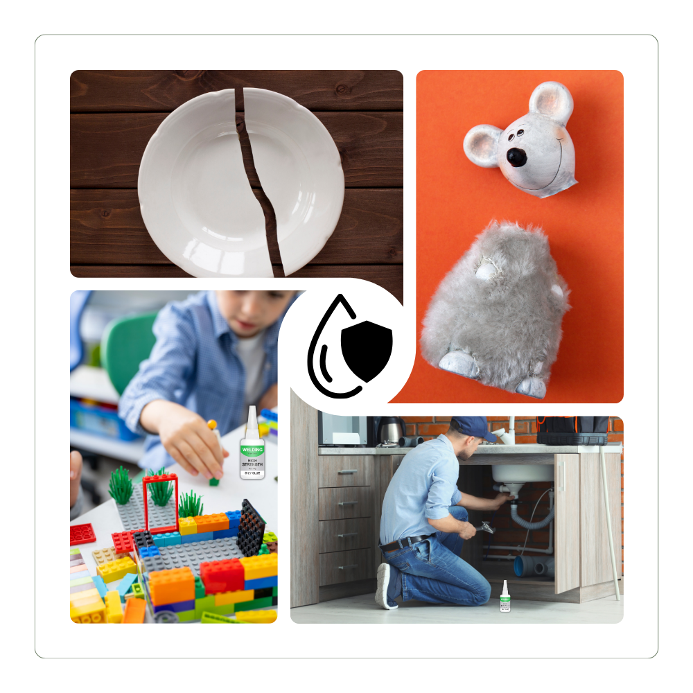 All-Purpose Super Glue For Glass, Metal, Wood, Ceramic And Plastic Waterproof And Flexible