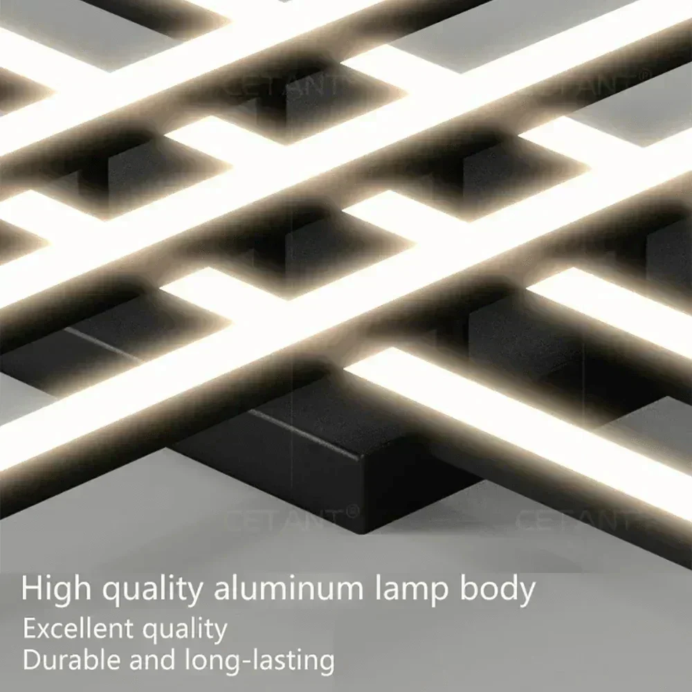 AuroraArc Ceiling Light With LED Soft Glow And Energy Saving 30 40 50 Cm Diameters