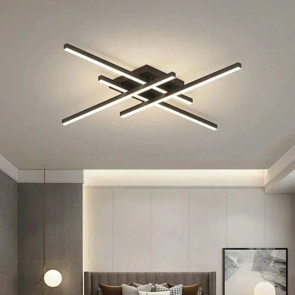 AuroraArc Ceiling Light With LED Soft Glow And Energy Saving 30 40 50 Cm Diameters