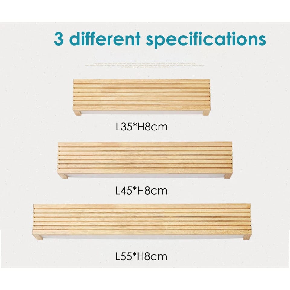 LyraNord Nordic Vertical LED Wall Light With Warm Wood Finish For Bedroom And Living Room And Bath