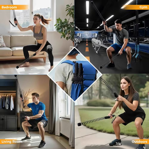 Vetrax Ropes — Compact Full-Body Training Ropes with Ergonomic Handles | Ka-mostore