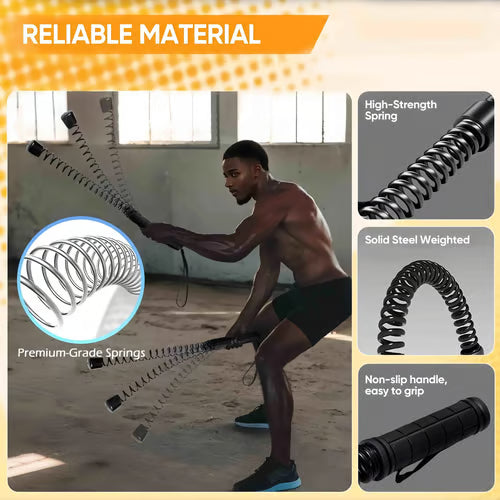 Vetrax Ropes — Compact Full-Body Training Ropes with Ergonomic Handles | Ka-mostore