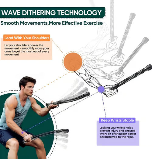 Vetrax Ropes — Compact Full-Body Training Ropes with Ergonomic Handles | Ka-mostore