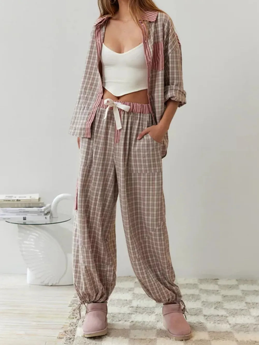 Cozy Vintage Pajama Set | Ka-mostore