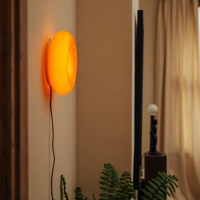 NovaHalo Donut LED Wall And Desk Lamp For Warm Ambient Lighting In Modern Spaces